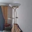 Stehlampe, Höhe ca. 180cm, ca. 35x35cm Stehlampe, Höhe ca. 180cm, ca. 35x35cm