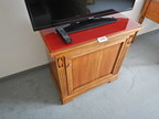 Minibar mit Glasoberfläche, ca. 77x50x77cm, einflügelig Minibar mit Glasoberfläche, ca. 77x50x77cm, einflügelig