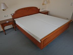 SELVA Doppelbett inkl. 2 Stk. TEMPUR Matratzen, ca. 200x210cm, inkl. 2 Stk. Lattenroste - Kopf- und Fußteil höhenverstellbar SELVA Doppelbett inkl. 2 Stk. TEMPUR Matratzen, ca. 200x210cm, inkl. 2 Stk. Lattenroste - Kopf- und Fußteil höhenverstellbar