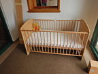 Gitterbett, mittwachsend, 145x80cm Gitterbett, mittwachsend, 145x80cm