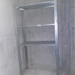 Fachbodenregalanlage in verzinkter Ausführung, 110x50x200cm Fachbodenregalanlage in verzinkter Ausführung, 110x50x200cm