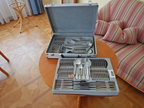 47teiliges Besteck - Set, versilbert 47teiliges Besteck - Set, versilbert
