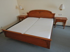 SELVA Doppelbett inkl. 2 Stk. TEMPUR Matratzen, ca. 200x210cm, inkl. 2 Stk. Lattenroste - Kopf- und Fußteil höhenverstellbar SELVA Doppelbett inkl. 2 Stk. TEMPUR Matratzen, ca. 200x210cm, inkl. 2 Stk. Lattenroste - Kopf- und Fußteil höhenverstellbar