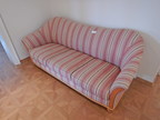 Sofa, 200x80cm, Stoffbezug, leichte Gebrauchsspuren Sofa, 200x80cm, Stoffbezug, leichte Gebrauchsspuren
