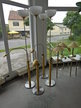 4 Stk Hotel-Stehleuchten mit Leselampe ca.190 cm , Schirm ca. 25 cm 4 Stk Hotel-Stehleuchten mit Leselampe ca.190 cm , Schirm ca. 25 cm