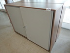 Aktenschrankmodul mit 3 Ordnerhöhen ca.160x110 cm mit Schiebetüren Aktenschrankmodul mit 3 Ordnerhöhen ca.160x110 cm mit Schiebetüren