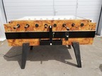Tischfußball Garlando, mit Beleuchtung und Glasplatte, Abm.: ca. 140 x 110 x 98 cm Tischfußball Garlando, mit Beleuchtung und Glasplatte, Abm.: ca. 140 x 110 x 98 cm