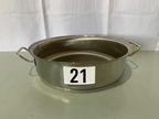 Paella Pfanne, NEU, Edelstahl, Ø 44 cm, Höhe 13 cm Paella Pfanne, NEU, Edelstahl, Ø 44 cm, Höhe 13 cm