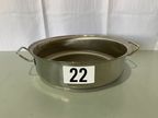 Paella Pfanne, NEU, Edelstahl, Ø 44 cm, Höhe 13 cm Paella Pfanne, NEU, Edelstahl, Ø 44 cm, Höhe 13 cm