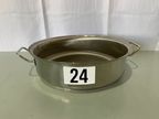 Paella Pfanne, NEU, Edelstahl, Ø 44 cm, Höhe 13 cm Paella Pfanne, NEU, Edelstahl, Ø 44 cm, Höhe 13 cm