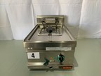Fritteuse GICA SKF10E, 10 Liter, 400 V, 6,3 kW, mit Ablasshahn, NEU Fritteuse GICA SKF10E, 10 Liter, 400 V, 6,3 kW, mit Ablasshahn, NEU