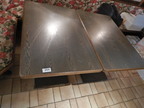 10 Stk. Massive Gastraumtische, je ca. 78x120cm 10 Stk. Massive Gastraumtische, je ca. 78x120cm