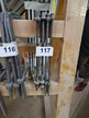 4 Stk. Schraubzwingen, 40cm 4 Stk. Schraubzwingen, 40cm