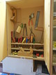 Werkzeugschrank mit Handwerkzeug befüllt, ca. 60x28x85cm Werkzeugschrank mit Handwerkzeug befüllt, ca. 60x28x85cm