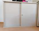 Bene Aktenschrank, ca. 106x75cm, 2 Ordner hoch, grau Bene Aktenschrank, ca. 106x75cm, 2 Ordner hoch, grau