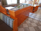 Raumteilermodul mit Pflanzentopf, ca. 200x45x110cm Raumteilermodul mit Pflanzentopf, ca. 200x45x110cm
