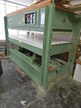 OTT Heizplattenpresse Modell 2511, 4 Stempel, Plattengröße 2550x1100mm, 7.8kW, 380V, Maschinennummer A6330-ST2511/70, Maschinenfunktion einwandfrei, Platten sehr gepflegt OTT Heizplattenpresse Modell 2511, 4 Stempel, Plattengröße 2550x1100mm, 7.8kW, 380V, Maschinennummer A6330-ST2511/70, Maschinenfunktion einwandfrei, Platten sehr gepflegt