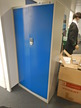 Metalltürschrank neuwertig ca. 190x40x80 cm Metalltürschrank neuwertig ca. 190x40x80 cm