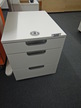 Rollcontainer mit Auszugsladen ca. 41x51x71 cm weiss Rollcontainer mit Auszugsladen ca. 41x51x71 cm weiss