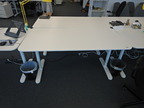 Schreibtischmodul ca. 160x80 cm weiss Schreibtischmodul ca. 160x80 cm weiss