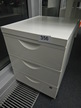 Rollcontainer mit Auszugsladen ca. 41x51x71 cm weiss Rollcontainer mit Auszugsladen ca. 41x51x71 cm weiss
