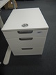Rollcontainer mit Auszugsladen ca. 41x51x71 cm weiss Rollcontainer mit Auszugsladen ca. 41x51x71 cm weiss