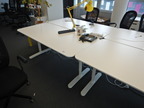 Schreibtischmodul ca. 160x80 cm weiss Schreibtischmodul ca. 160x80 cm weiss