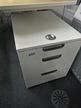 Rollcontainer mit Auszugsladen ca. 41x51x71 cm weiss Rollcontainer mit Auszugsladen ca. 41x51x71 cm weiss