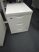 Rollcontainer mit Auszugsladen ca. 41x51x71 cm weiss Rollcontainer mit Auszugsladen ca. 41x51x71 cm weiss