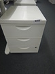Rollcontainer mit Auszugsladen ca. 41x51x71 cm weiss Rollcontainer mit Auszugsladen ca. 41x51x71 cm weiss