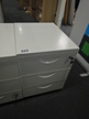 Rollcontainer mit Auszugsladen ca. 41x51x71 cm weiss Rollcontainer mit Auszugsladen ca. 41x51x71 cm weiss