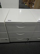 Rollcontainer mit Auszugsladen ca. 41x51x71 cm weiss Rollcontainer mit Auszugsladen ca. 41x51x71 cm weiss