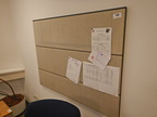 Pinnwand ca. 140/100 cm Pinnwand ca. 140/100 cm