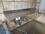 Wandregal mit Gewürzboard, ca. 100x30cm Wandregal mit Gewürzboard, ca. 100x30cm