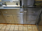 Kühlpult OHNE Aggregat mit 8 Laden, ca. 134x70x80cm Kühlpult OHNE Aggregat mit 8 Laden, ca. 134x70x80cm