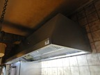 Dunstabszugshaube (abhängend), ca. 262x48x100cm, ohne Motor Dunstabszugshaube (abhängend), ca. 262x48x100cm, ohne Motor