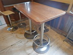 Gastro Stehtisch, ca. 120x70x110cm Gastro Stehtisch, ca. 120x70x110cm
