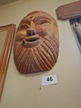 Holzmaske, geschnitzt Holzmaske, geschnitzt
