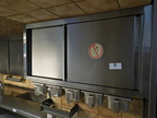 Edelstahl Hängeschrank, ca. 100x60x28cm Edelstahl Hängeschrank, ca. 100x60x28cm
