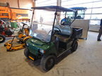 Clubcar Carryall 232, Club Car Elektro mit Fahrerkabine, Fuß-Feststellbremse, 20Zoll Geländereifen, 48V Antriebssystem, Batteriekapazität 80%, kippbare Ladefläche Clubcar Carryall 232, Club Car Elektro mit Fahrerkabine, Fuß-Feststellbremse, 20Zoll Geländereifen, 48V Antriebssystem, Batteriekapazität 80%, kippbare Ladefläche