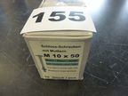 50 Stk. Schloss-Schrauben mit Muttern M10x50 50 Stk. Schloss-Schrauben mit Muttern M10x50