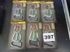 30 Stk. ALU Karabiner 4-6-8cm 30 Stk. ALU Karabiner 4-6-8cm