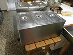 Bain Marie 3 Becken ca. 56/35/27 cm , 230 V Bain Marie 3 Becken ca. 56/35/27 cm , 230 V