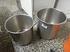 2 Stück Kochtöpfe ( ca. 50 l - 35 l ) 2 Stück Kochtöpfe ( ca. 50 l - 35 l )