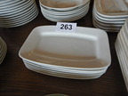6 Stück Porzellanplatten ca. 25x15 cm 6 Stück Porzellanplatten ca. 25x15 cm