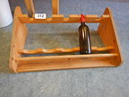 Weinregal aus Holz für 5 Flaschen Wein Weinregal aus Holz für 5 Flaschen Wein