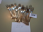 25 Stk. Mehlspeisgabeln 25 Stk. Mehlspeisgabeln