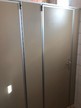 Toilett-, Raumtrennwand H: 205 B: 184 T: 125 cm, 2 Kabinen für Damen oder Herren Toilett-, Raumtrennwand H: 205 B: 184 T: 125 cm, 2 Kabinen für Damen oder Herren