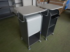 ROLLCONTAINER - CADDY mit Büromaterialauszugsladen und Rollo,versperrbar ca.55 x 55 x 110 cm ROLLCONTAINER - CADDY mit Büromaterialauszugsladen und Rollo,versperrbar ca.55 x 55 x 110 cm