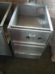 Edelstahl Modul ca. 50x66x76cm, mit 2 Auszugsladen Edelstahl Modul ca. 50x66x76cm, mit 2 Auszugsladen
